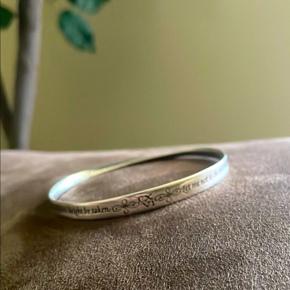 Shakespeare Sonnet Bracelet Bangle Inspirational Message  dvd 925 Love - Picture 1 of 10